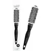 Image de Lussoni, Brosse + peigne, Hr Brush C&S Round Silver Styling 25mm