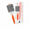Image de Brosse à coiffer Ilu Céramique Orange Ø 65 mm