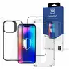 Image de 3MK Comfort Set 4in1 iPhone 14 Pro Max 6.7" Zestaw akcesoriów ochronnych 4w1 (1 pcs, Apple iPhone 14 Pro Max), Téléphone portable : film de protection, Noir