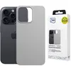 Image de 3MK Etui Hardy MagSilicone do Apple iPhone 16 Pro tytanowy (Apple iPhone 16 Pro), Coque pour téléphone portable, Gris