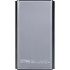 Image de Extralink EPB-126 20000mAh Srebrny Banque de puissance Power bank, 45W PD, USB-C (20000 mAh, 45 W, 74 Wh), Chargeur de secours, Gris