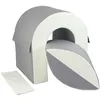 Image de Set de 2 blocs en mousse blanc gris