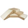 Image de Set de 4 blocs en mousse pour le jeu blanc, cappuccino