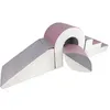 Image de Set de blocs en mousse 4 éléments blanc gris violet