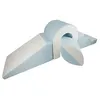Image de Set de blocs en mousse 4 élément blanc bleu pastel