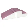 Image de Set de 2 grands blocs en mousse blanc violet