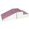 Image de Set de 2 grands blocs en mousse blanc gris violet