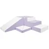 Image de Set de 4 blocs en mousse blanc lilas