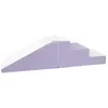 Image de Lot de 2 grands blocs en mousse blanc lilas