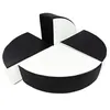 Image de Set de 4 blocs en mousse noir - blanc