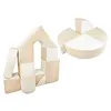 Image de Set de 15 blocs en mousse le jeu blanc cappuccino