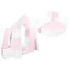Image de Set de 15 blocs en mousse le jeu blanc rose pastel