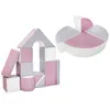 Image de Set de 15 blocs en mousse le jeu blanc gris violet