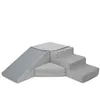 Image de Set de 4 blocs en mousse le jeu gris velours côtelé