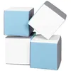 Image de Lot cubes XXL mousse 4 pcs blanc, bleu clair, gris