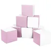Image de Lot cubes XXL mousse 8 pcs blanc, rose (pastel)