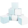 Image de Lot cubes XXL mousse 8 pcs blanc, bleu