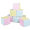 Image de Lot cubes XXL mousse 8 pcs rose, bleu, jaune