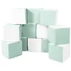 Image de Lot cubes XXL mousse 12 pcs blanc, Menthe