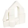 Image de 11 grands blocs mousse chateau crème