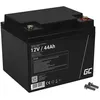 Image de green cell agm vrla 12v 44ah maintenance-free batterie pour mower, scooter, boat, wheelchair