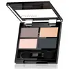 Image de Eveline, Fard à paupières, Palette d'ombres à paupières Quattro Professional 02 7.2g (Noir, Nude, Or)