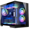 Image de Modecom Obudowa Volcano Panorama Apex ARGB 7F czarna (AT-PANORAMA-7F-ARGB-10-000000-0002) (ATX, ITX, mATX), Boîtier PC, Gris