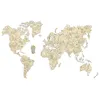 Image de Puzzle 3D : WORLD MAP ANIMALS XL Wooden City