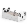 Image de Lit simple enfant PANDA 140 + tiroir de rangement avec matelas