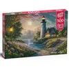 Image de Puzzle 500 pièces : Phare au clair de lune CherryPazzi