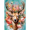 Image de Puzzle 1000 pièces : Cerf en fleurs CherryPazzi