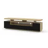 Image de Commode EVA bois naturel noir