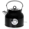 Image de Adler AD 1346b Kettle with a Thermomete, Electric, Power 2200 W, Capacity 1.7 L, Black, Bouilloire électrique, Noir, Argent