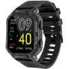 Image de Watchmark Smartwatch Ultra Black Silicone Strap Sport Modes Durable IP67 (sans carte SIM), Montre connectée