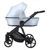 Image de Poussette Arizo14 Baby Blue Eco Cadre noir