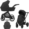 Image de Kunert, Poussette, Poussette 2-en-1 Brav Black (0 Mois - 4 Années)
