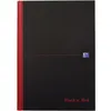 Image de Oxford Bloc-notes Black n' Red - à reliure, A4, quadrillé,