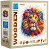 Image de WoodenCity Puzzle Holz M Soft Lion (150 pièces)
