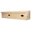 Image de MKW - nichoir double en bois pour martinets, haute qualité