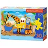 Image de Castorland Yellow Digger, puzzle 30 pièces (30 pièces)