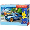 Image de Castorland Police Chase, puzzle de 30 pièces (30 pièces)