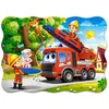 Image de Puzzle 30 pièces : Les pompiers à la rescousse Castorland