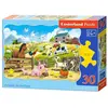 Image de Castorland Puzzle 30 Tiere auf dem Bauernhof (30 pièces)