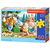 Image de Castorland Trois petits cochons Puzzle 60 pièces