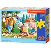 Image de Castorland Three Little Pigs, puzzle de 60 pièces (60 pièces)