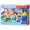 Image de At The Animal Doctor, Puzzle 60 Teile - Castorland