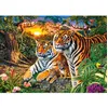 Image de Puzzle 180 pièces : Famille de Tigres Castorland