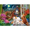 Image de Puzzle 180 pièces : Chatons sur le toit Castorland