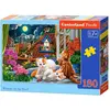 Image de Castorland Puzzle Kittens on the Roof 180 pièces (180 pièces)