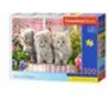 Image de Three Grey Kittens, Puzzle 300 Teile - Castorland